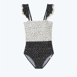 Summersalt Black and White Polka Dot One Piece
